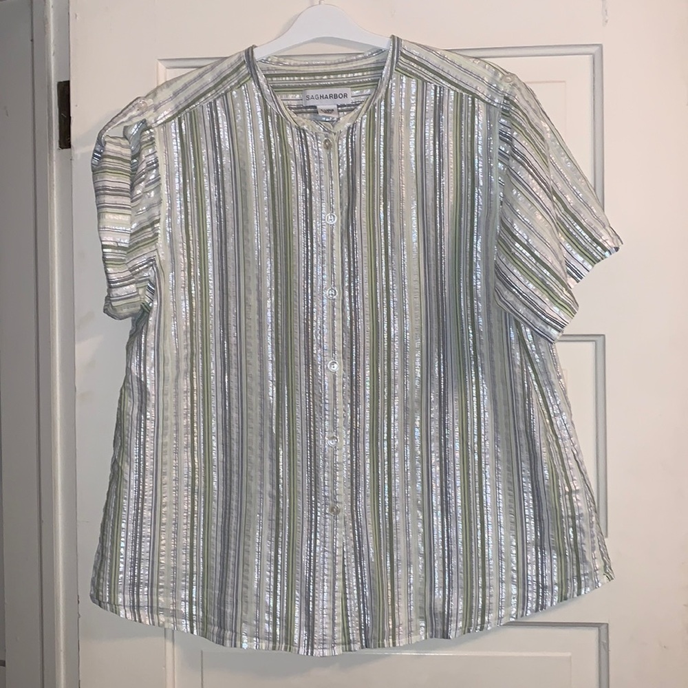 Shimmery Top